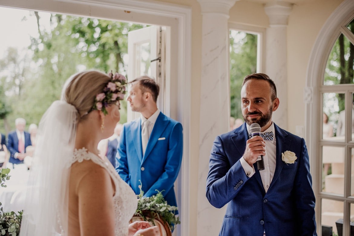 ślub plenerowy pałac śmiłowice