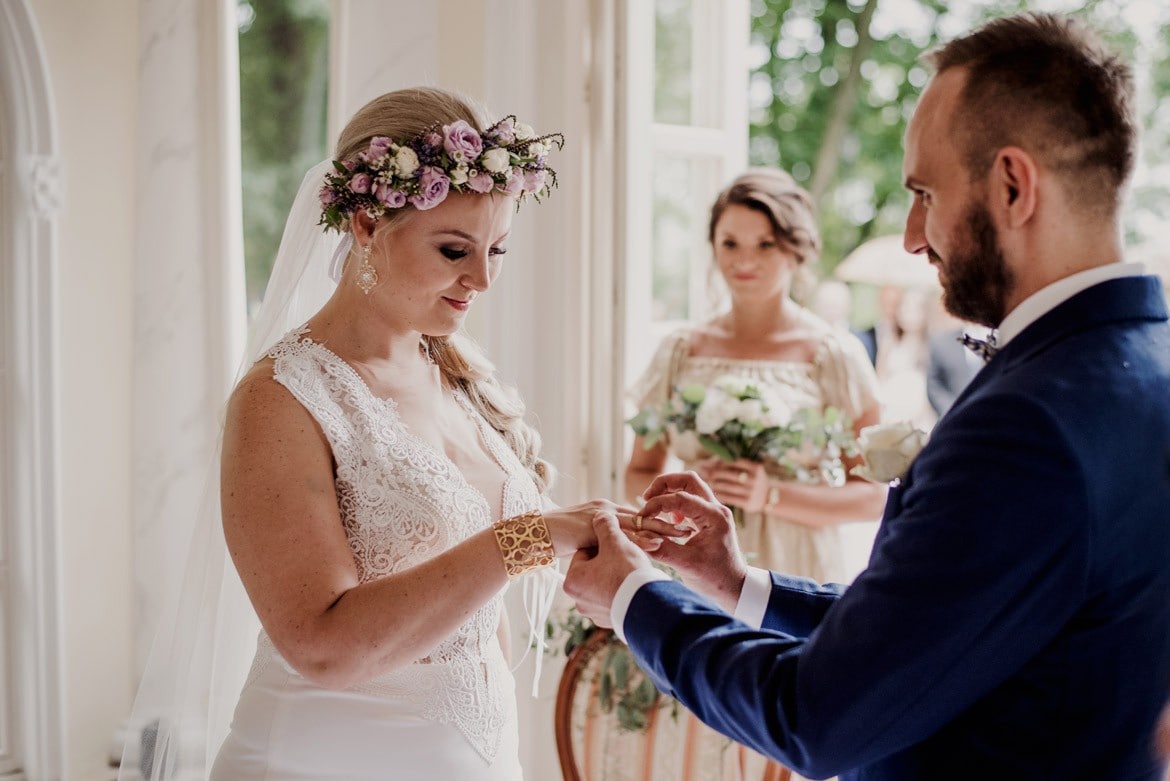 ślub plenerowy pałac śmiłowice