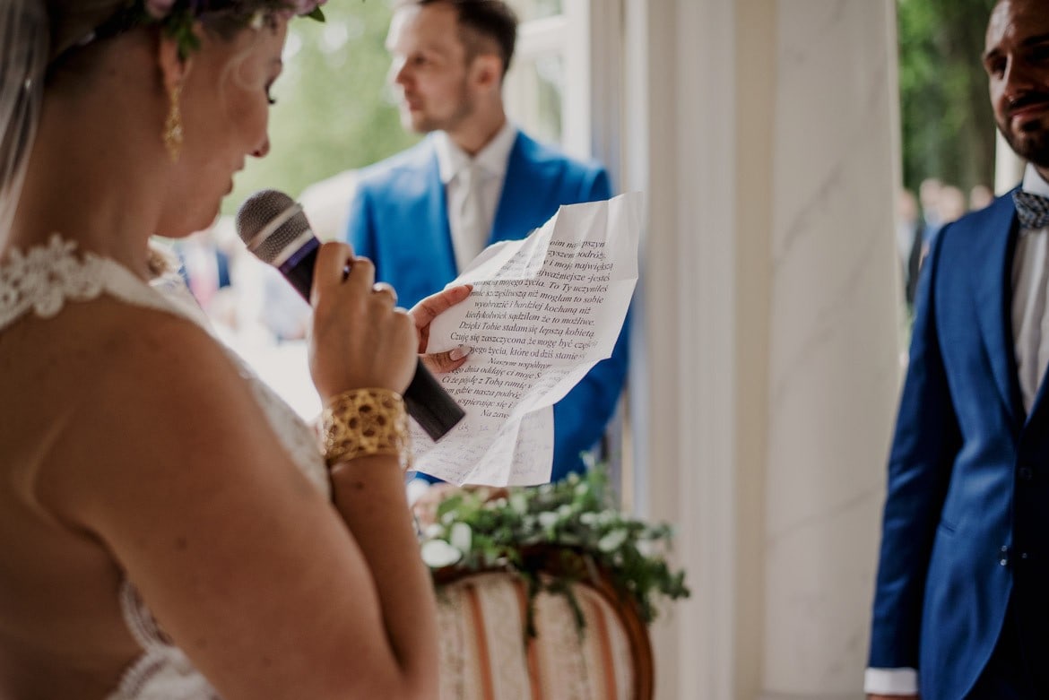 ślub plenerowy pałac śmiłowice