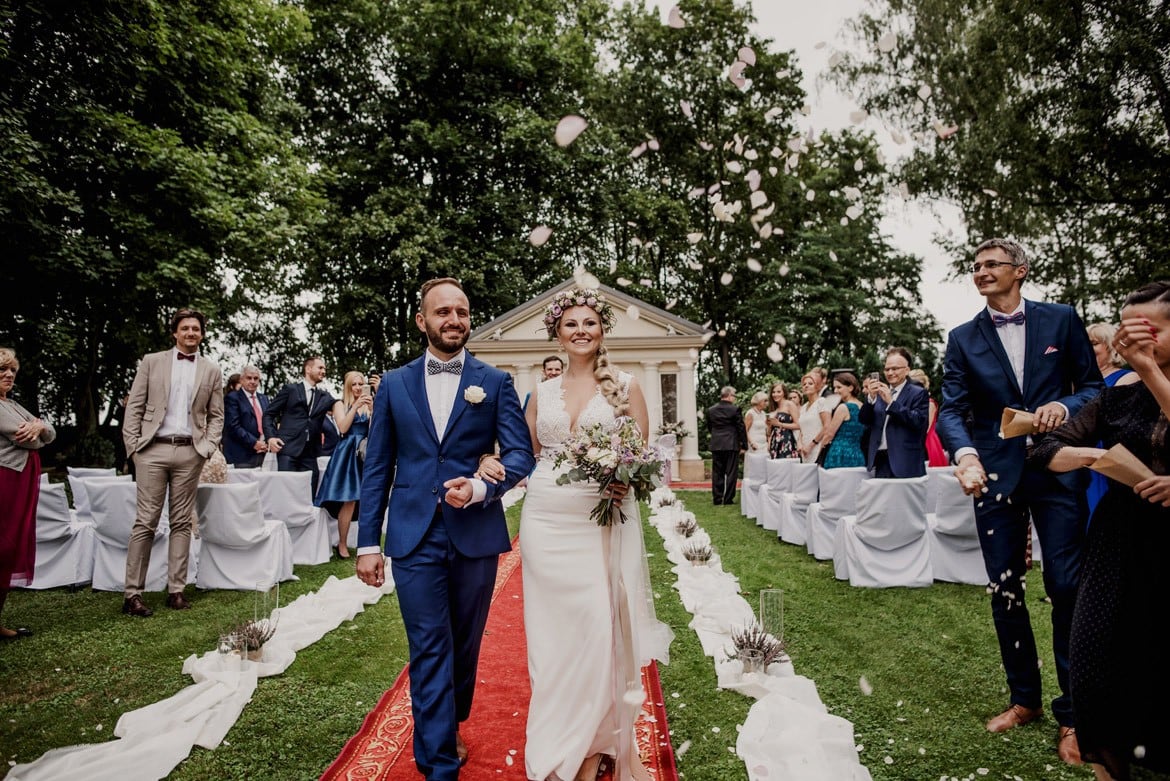 ślub plenerowy pałac śmiłowice