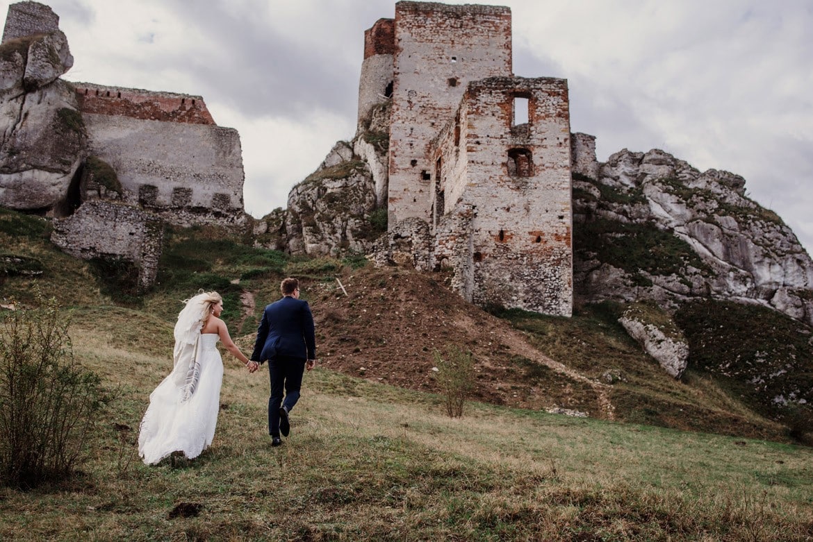 plener ślubny na jurze