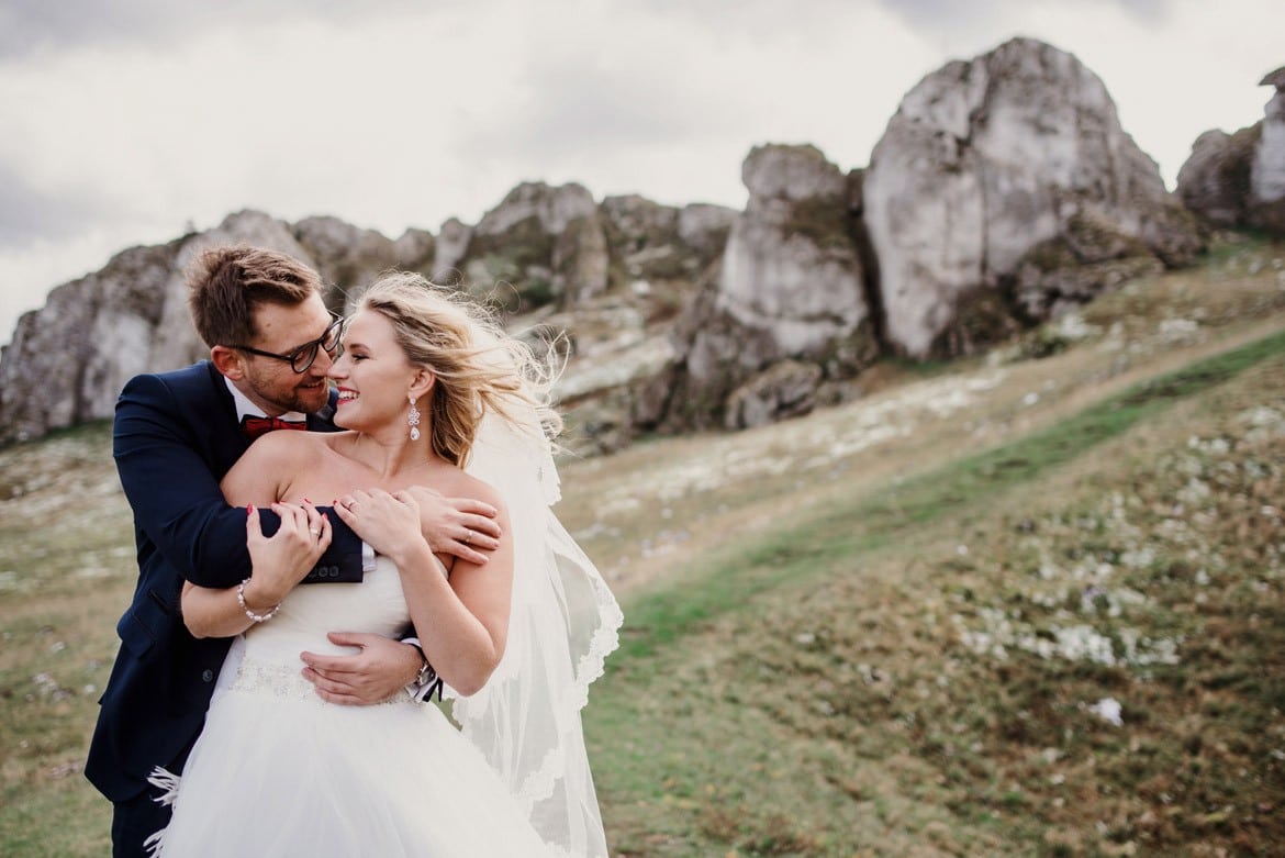 plener ślubny na jurze