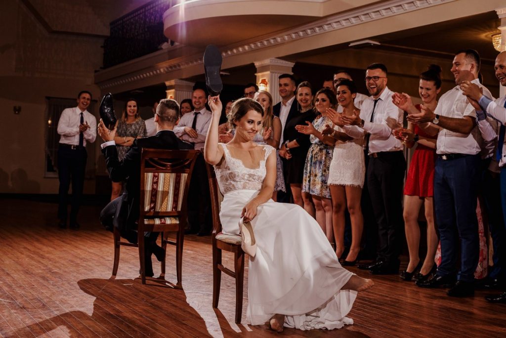 antresola na sali weselnej