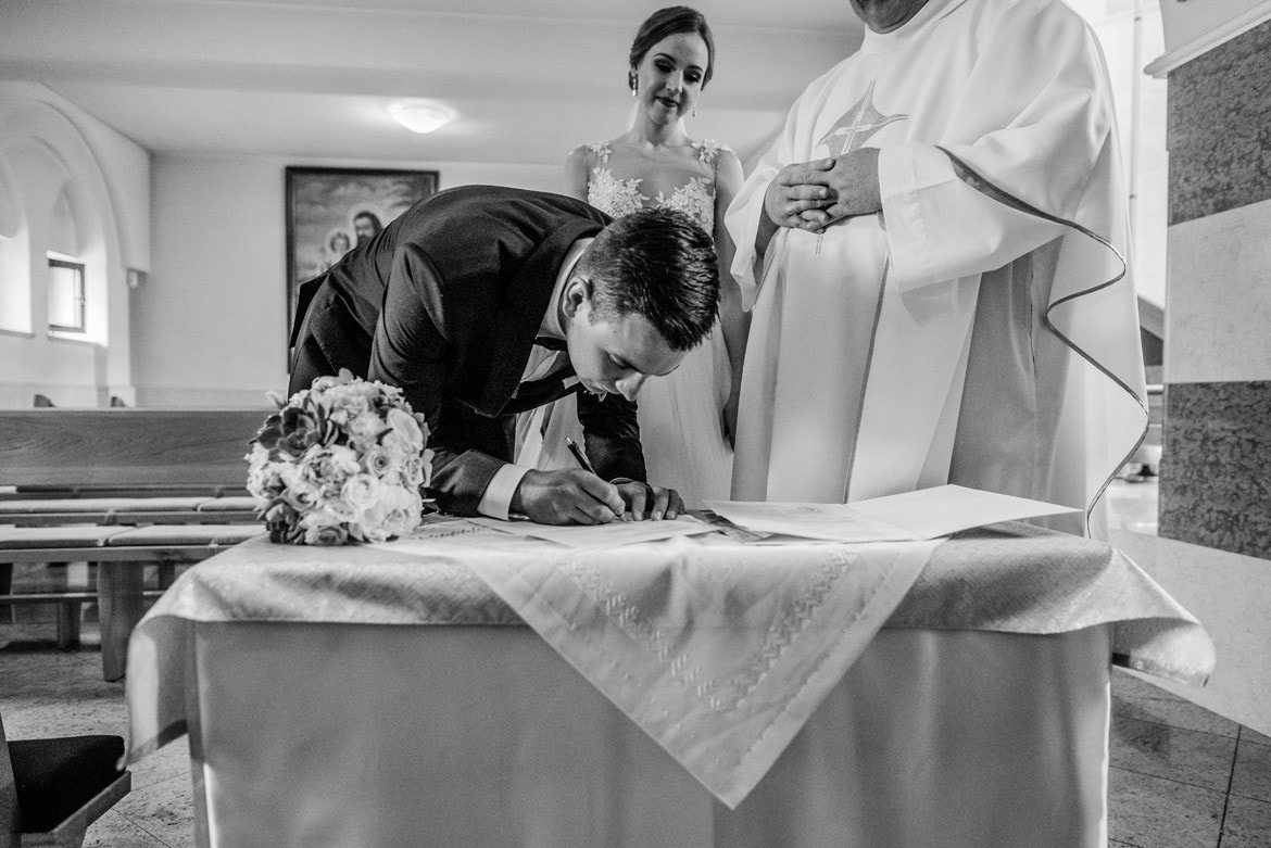 slub w cyganskim lesie