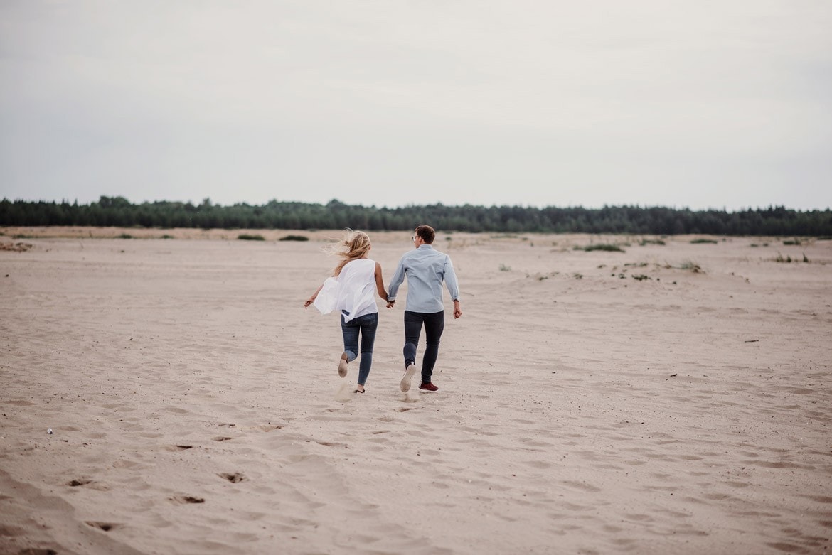 zwariowana sesja narzeczeńska