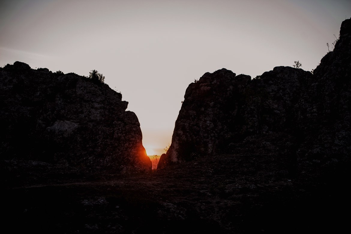 plener ślubny na jurze