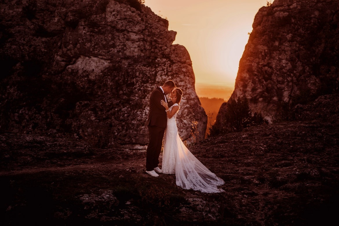 plener ślubny na jurze