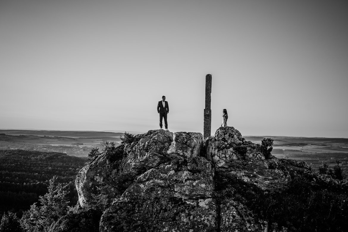 plener ślubny na jurze