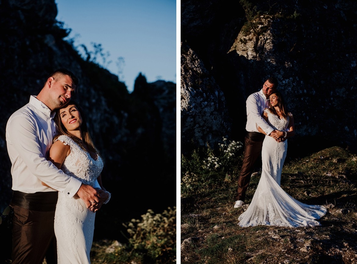 sesja ślubna góra zborów