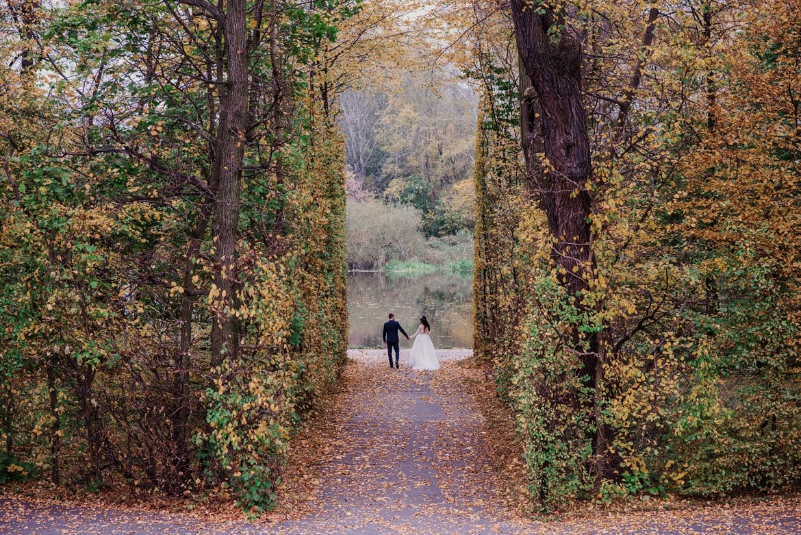 plener slubny w wilanowie