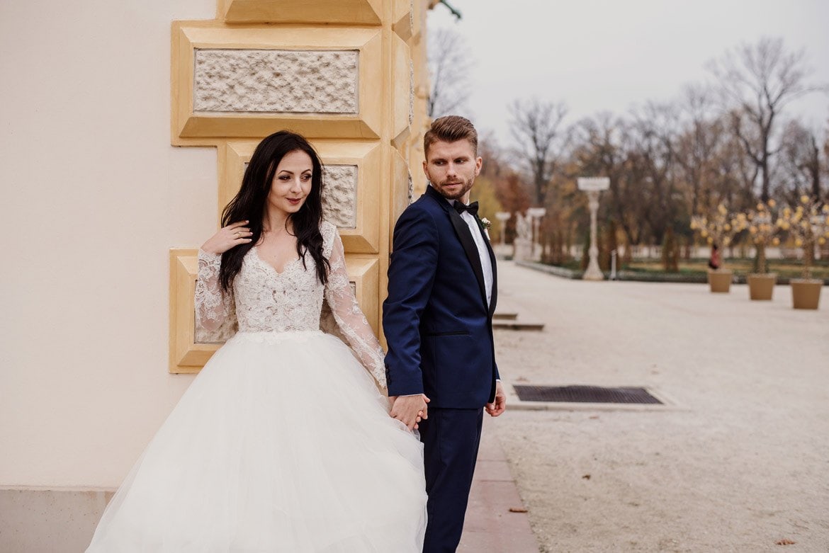 plener slubny w wilanowie