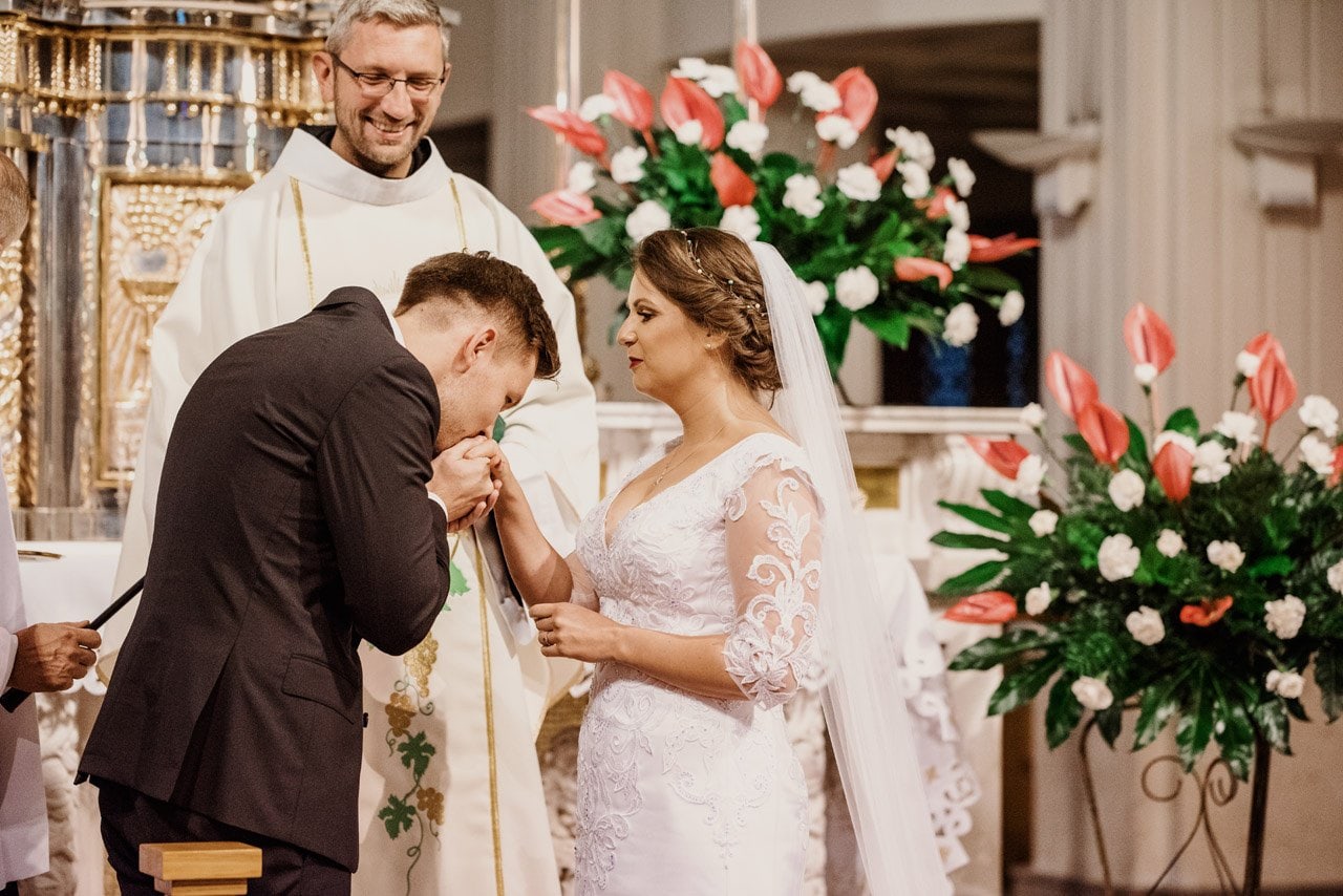 slub w bazylice w niepokalanowie