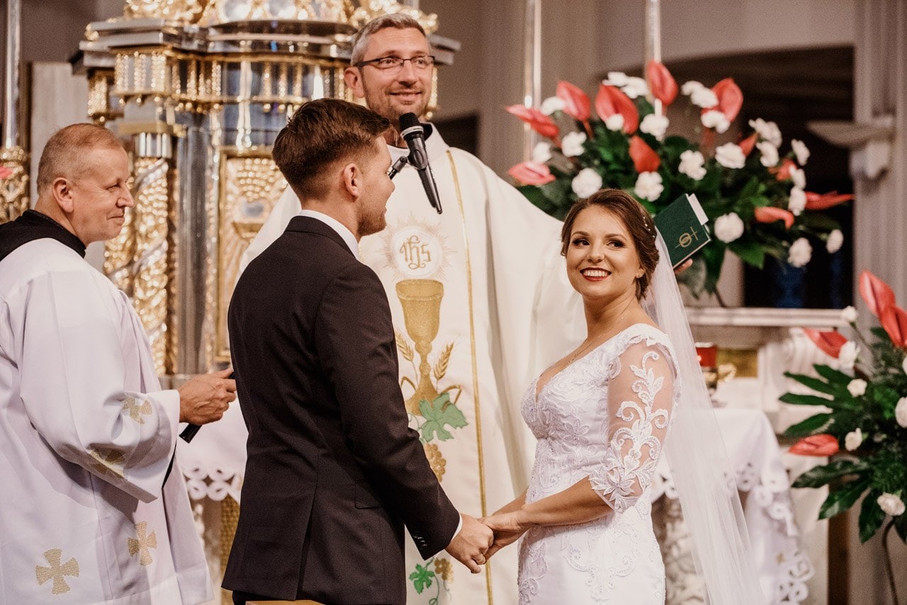 slub w bazylice w niepokalanowie