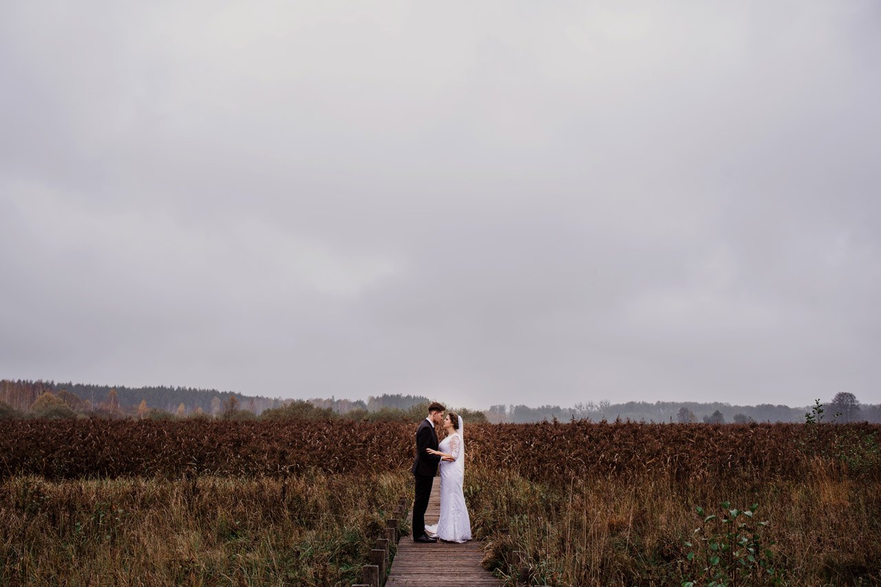 sesja ślubna w kampinosie