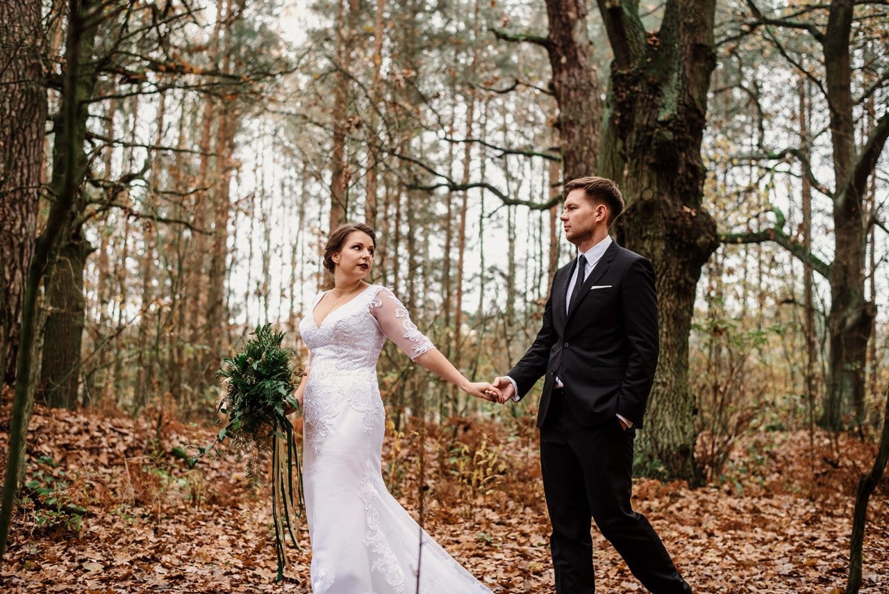 sesja ślubna w kampinosie