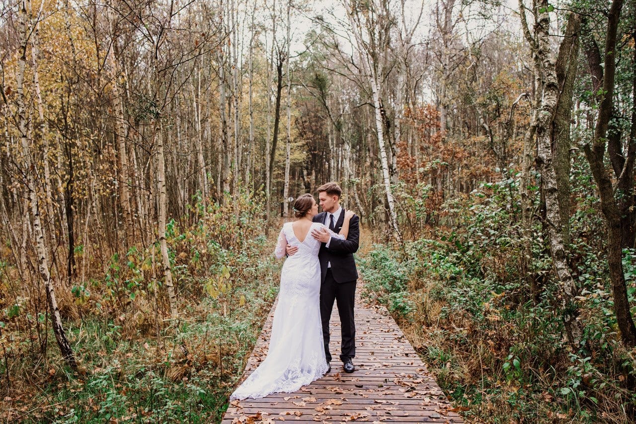 sesja ślubna w kampinosie