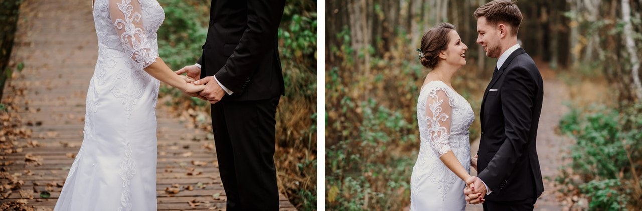 sesja ślubna w kampinosie