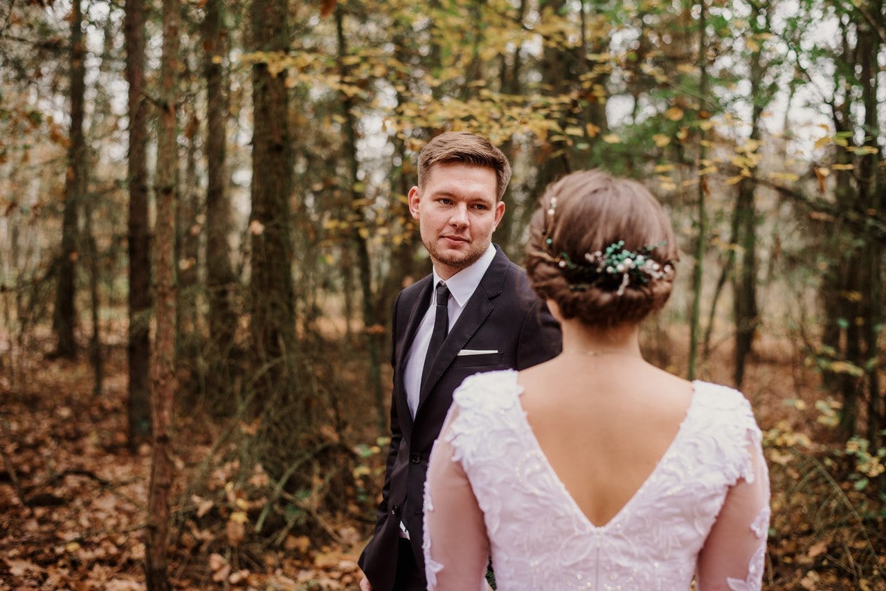 sesja ślubna w kampinosie