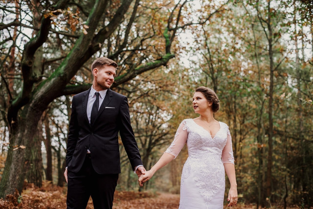 sesja ślubna w kampinosie