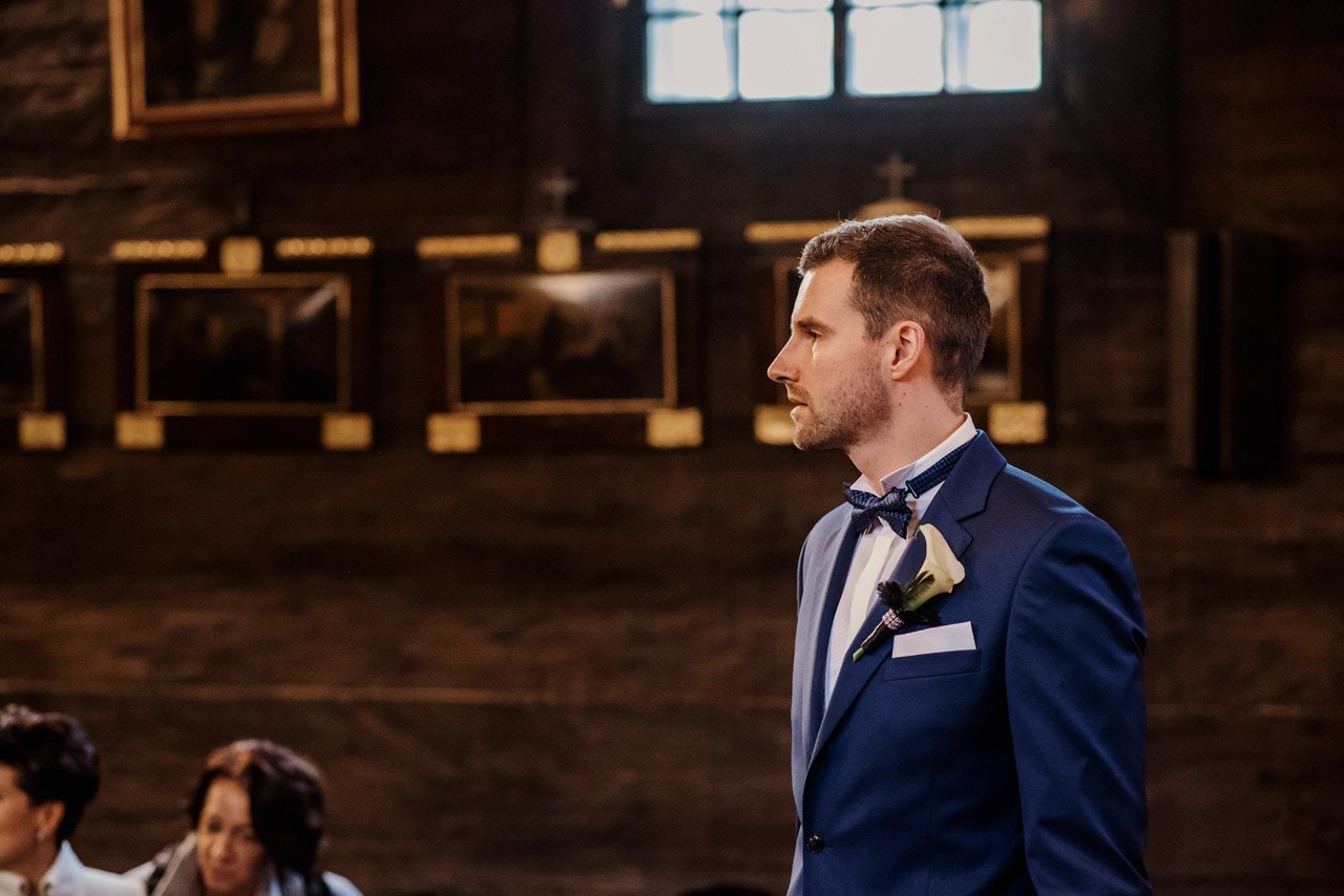 slub w kosciele sw wawrzynca