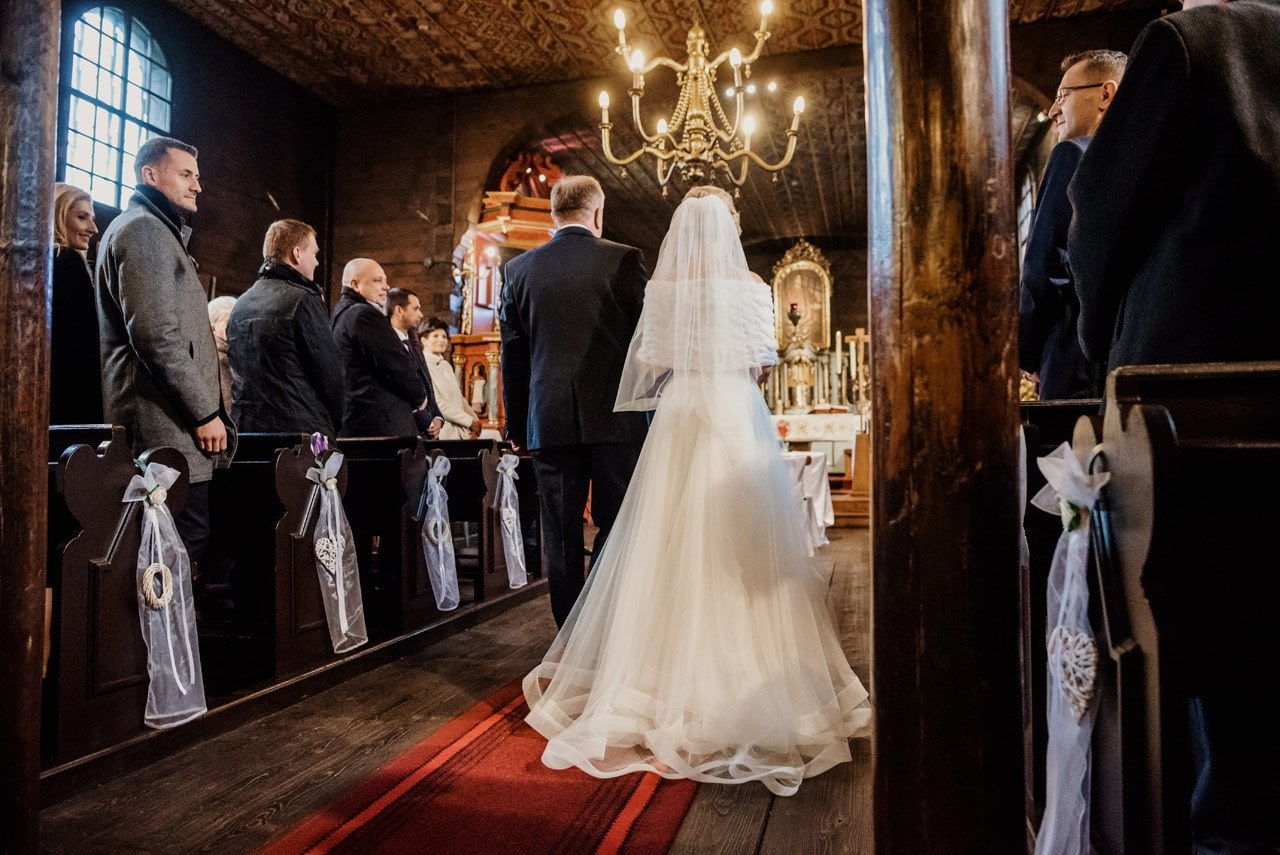 slub w kosciele sw wawrzynca