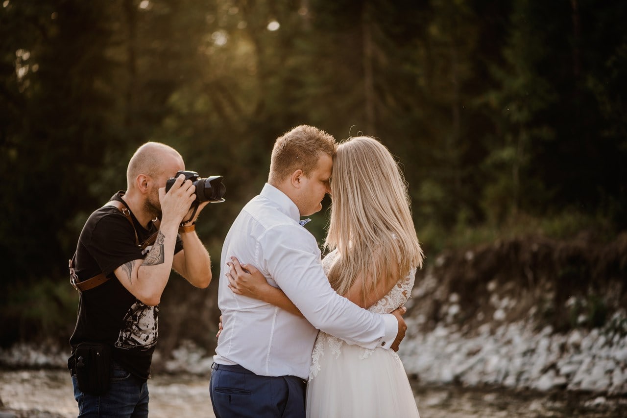sesja z wesela