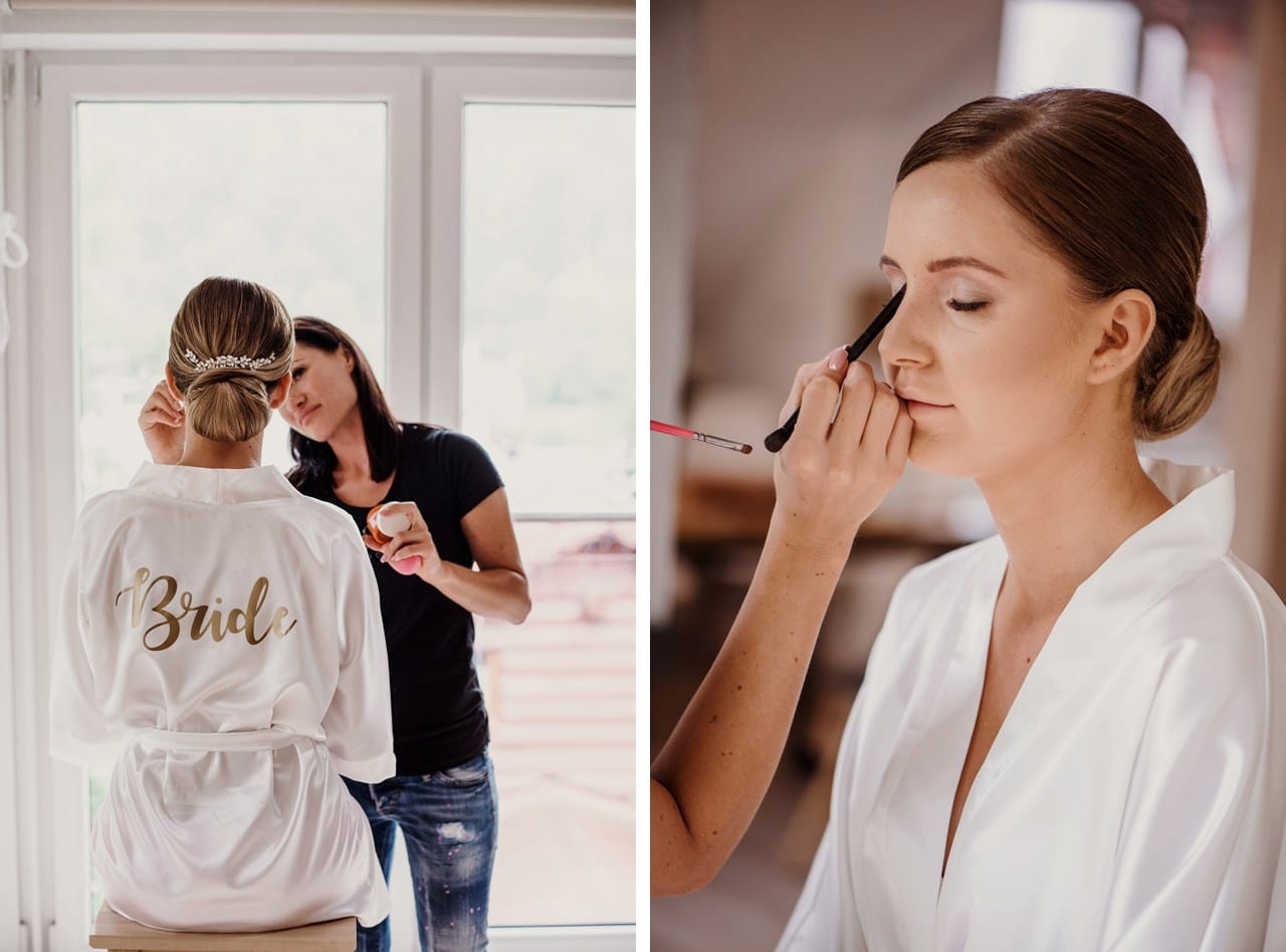 makijaz panny mlodej