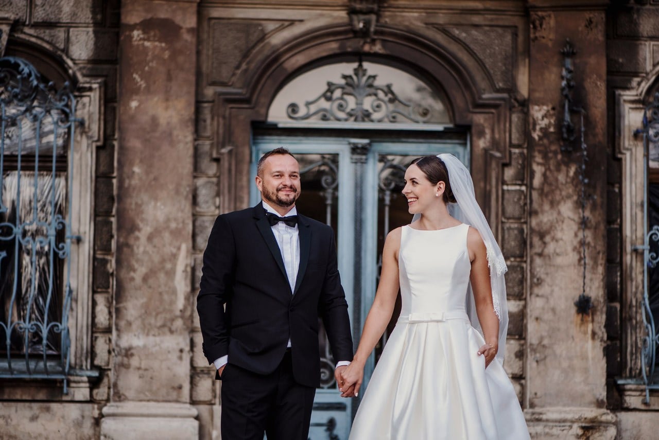 plener ślubny w mosznej