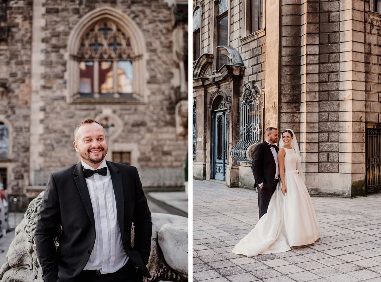 plener ślubny w mosznej