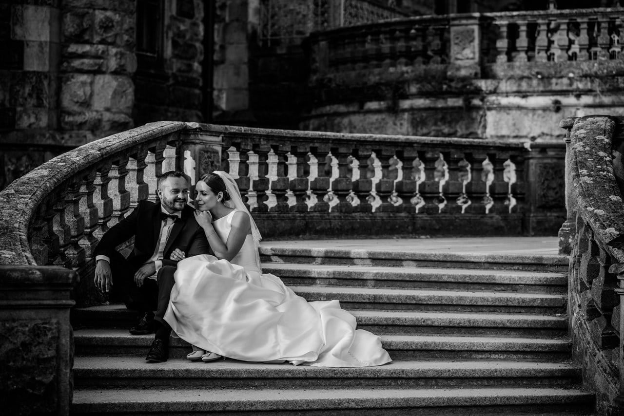 plener ślubny w mosznej