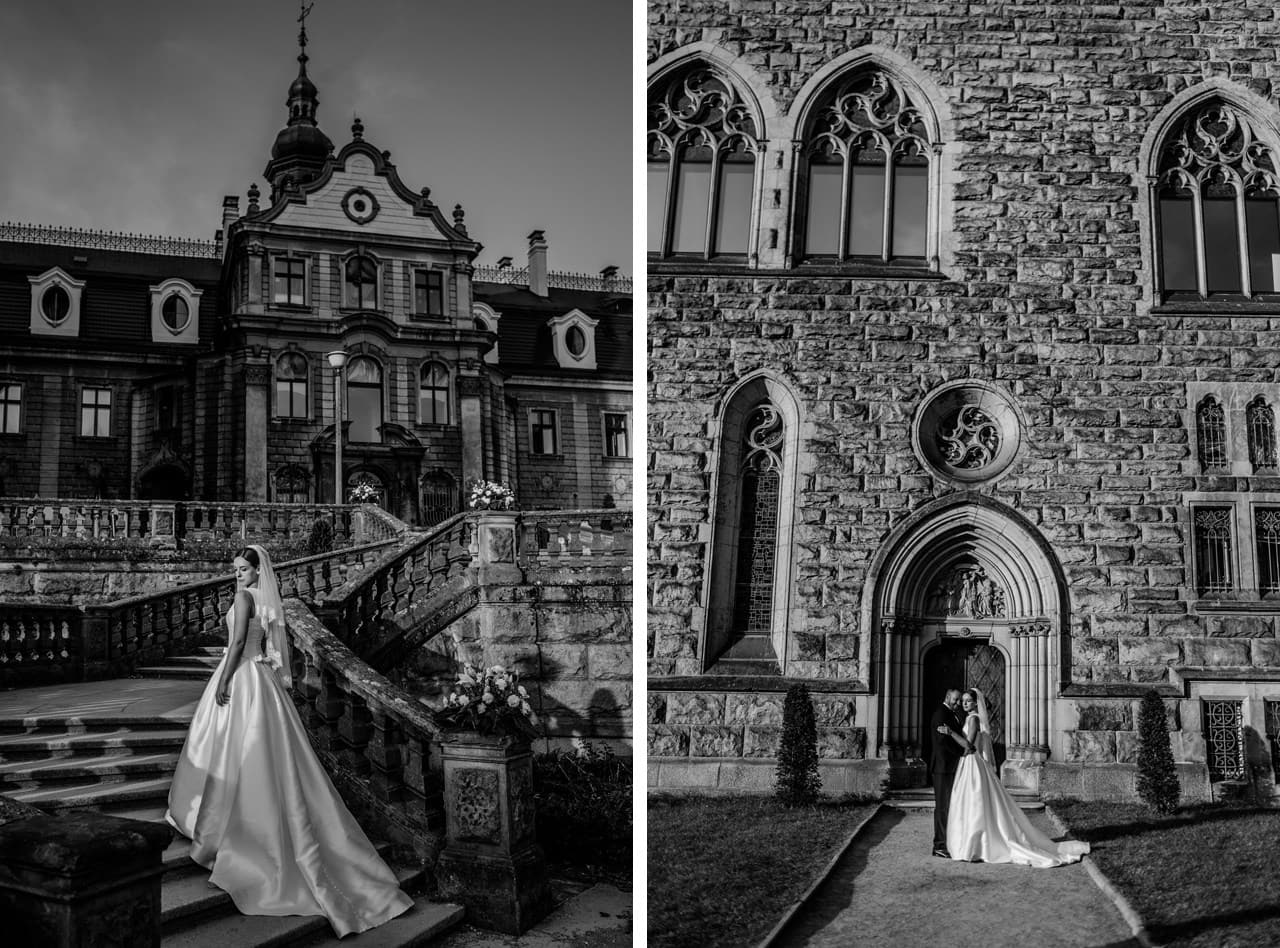 plener ślubny w mosznej