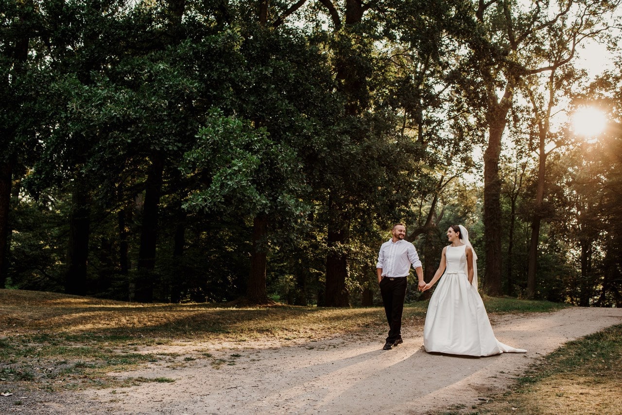 plener ślubny w mosznej