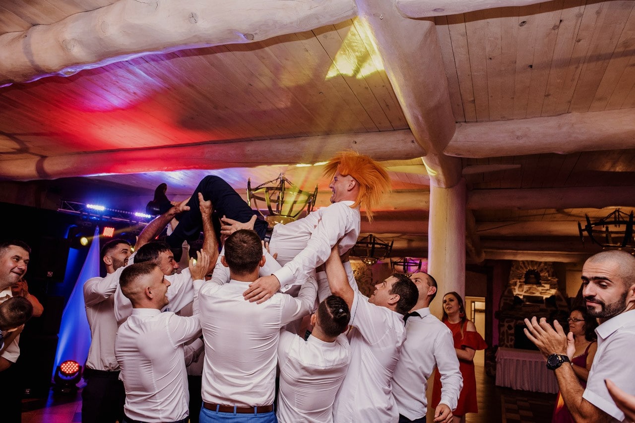 dworek nad stawem wesele