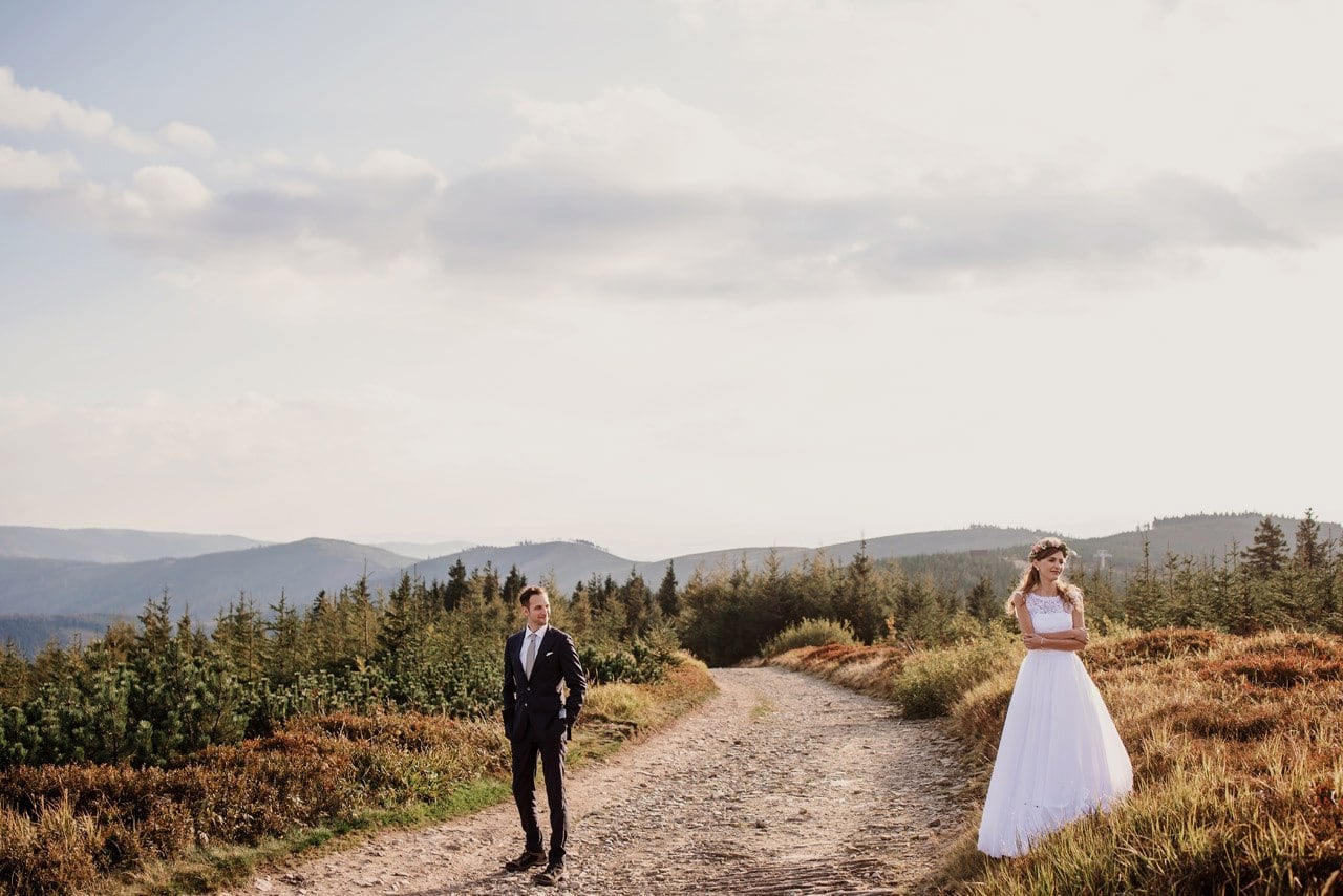 plener slubny w szczyrku