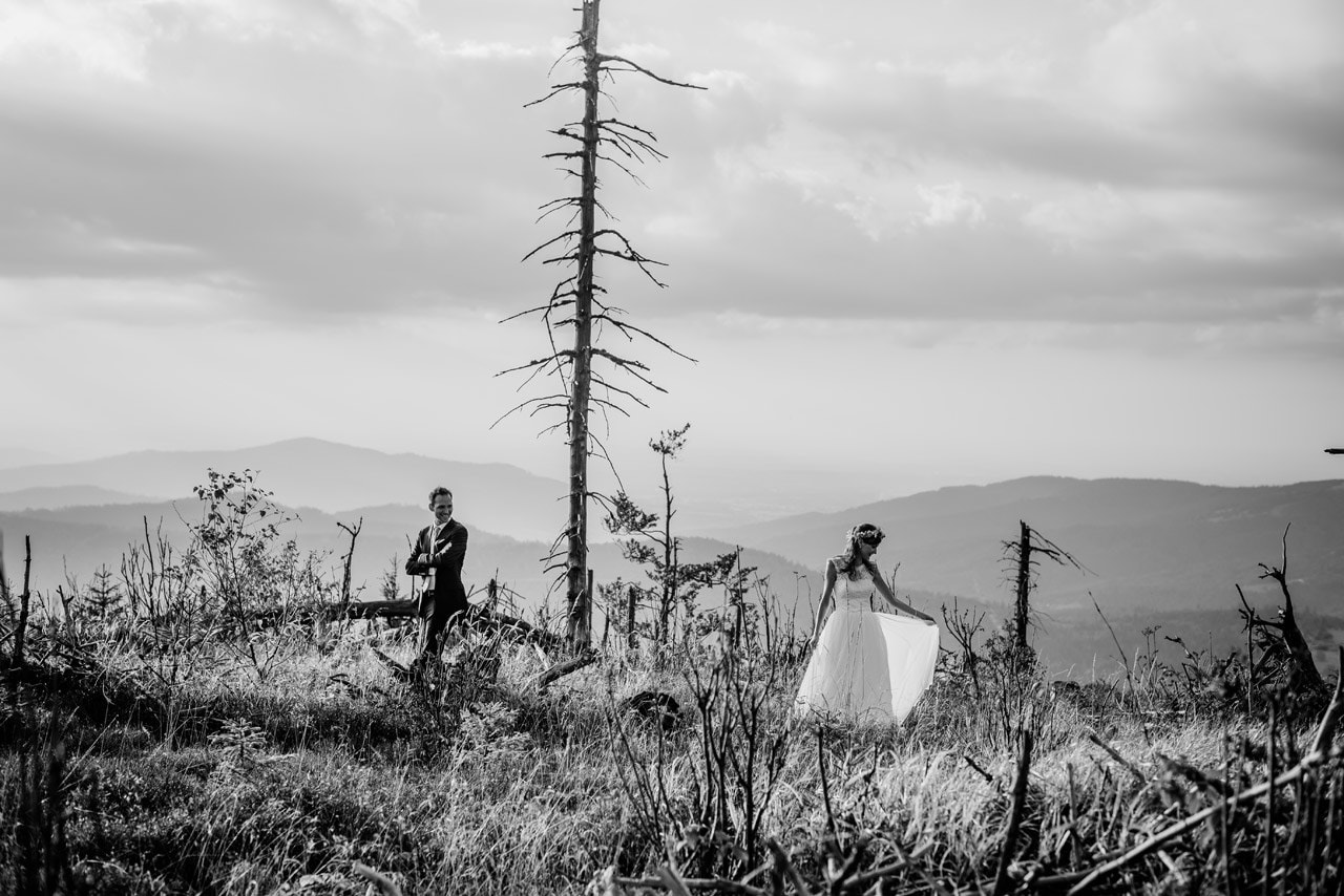 plener slubny w beskidach