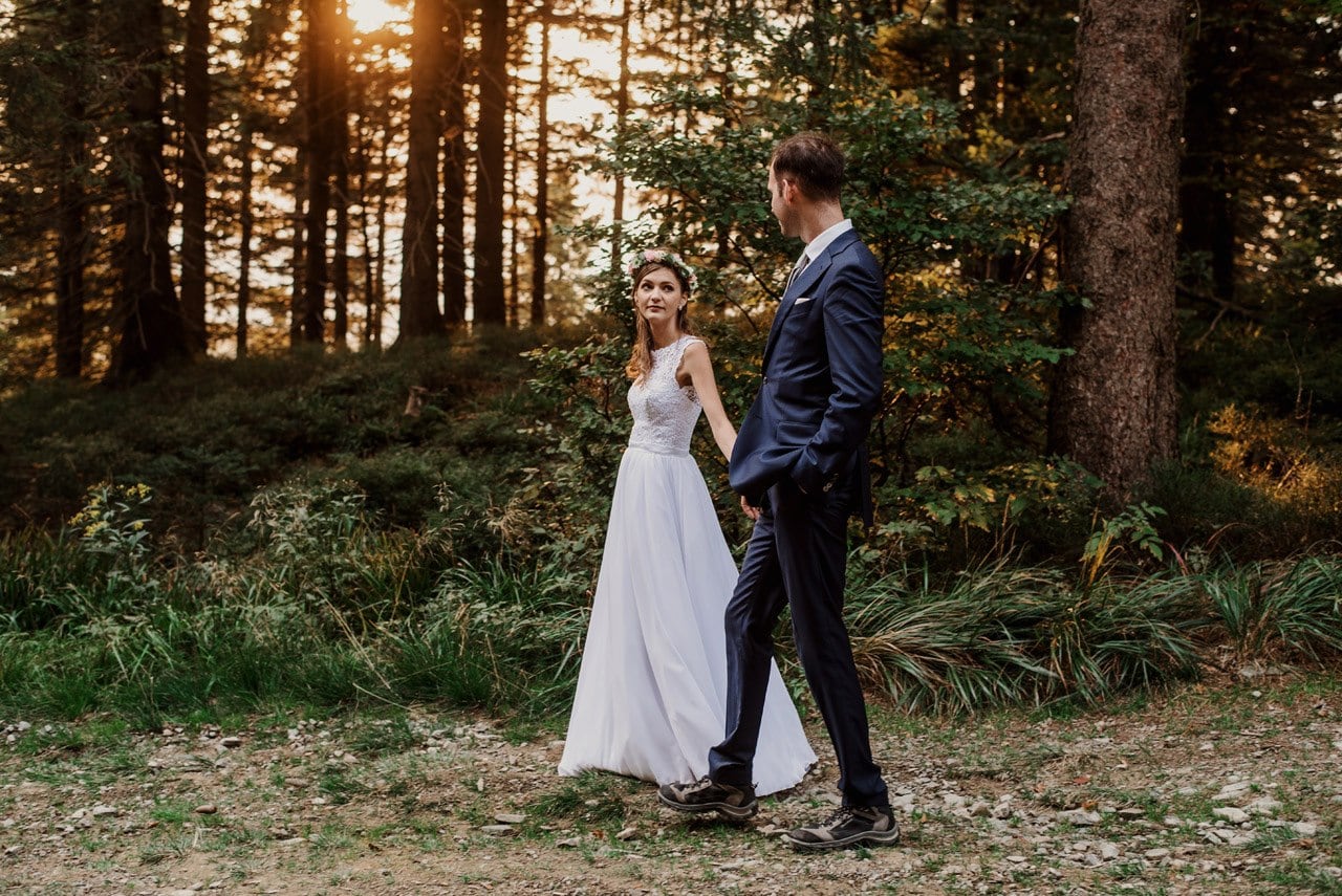 plener slubny w beskidach