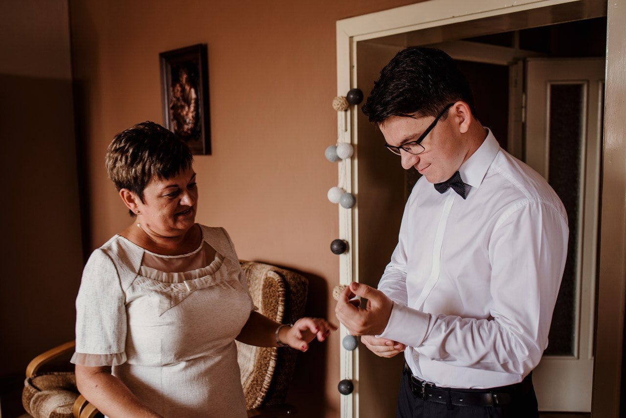 przygotowania do slubu pana mlodego