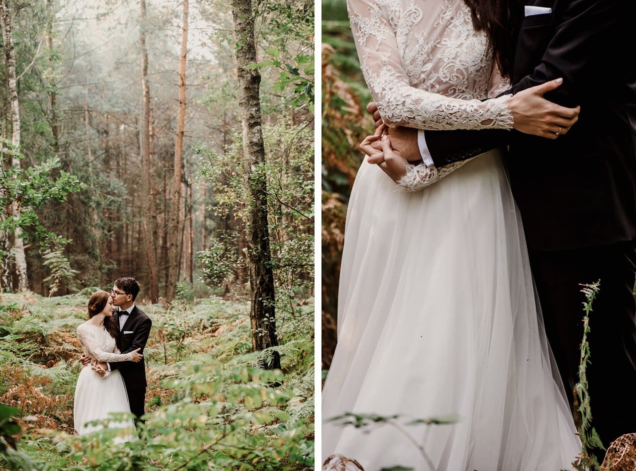 sesja slubna o poranku