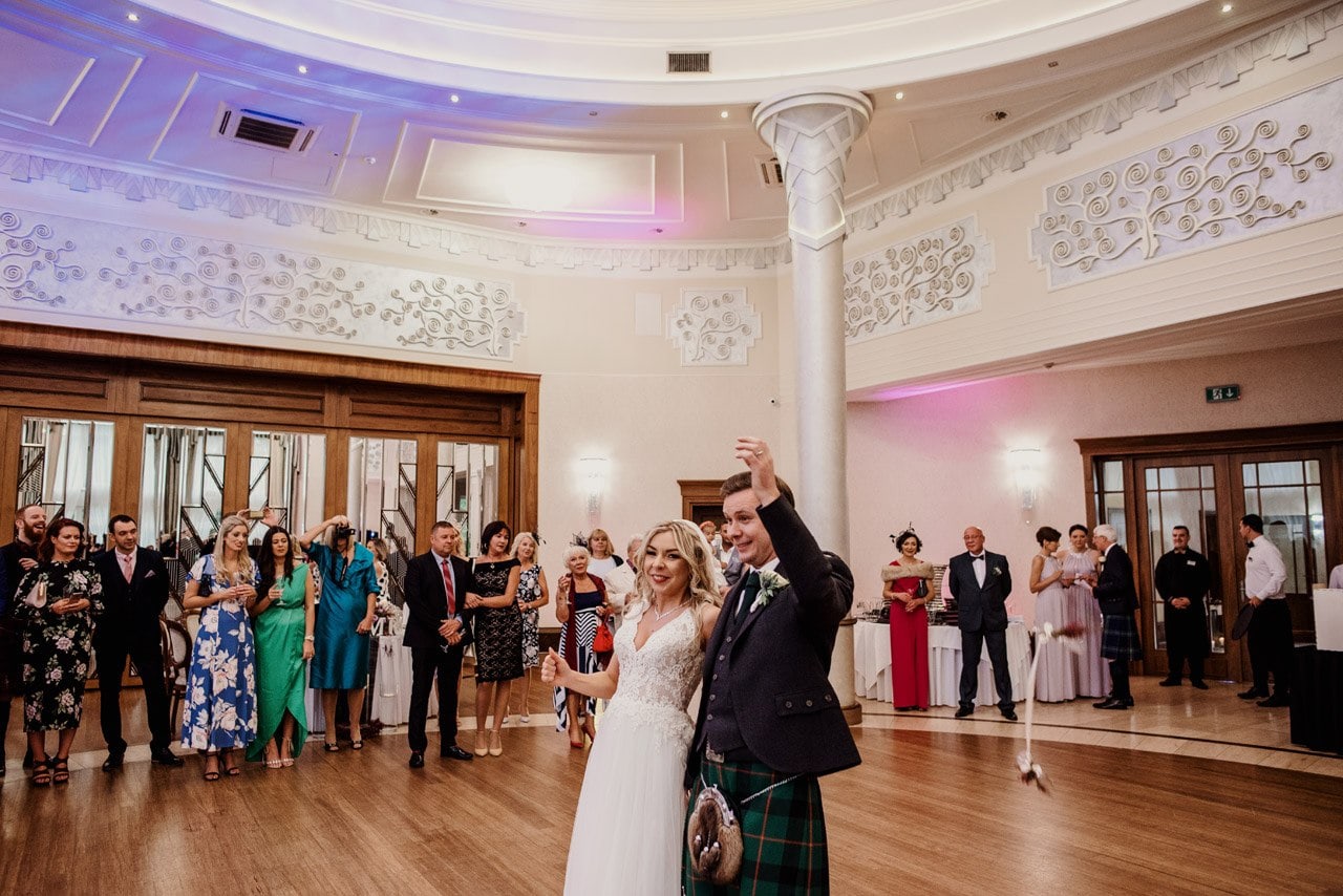 szkockie wesele