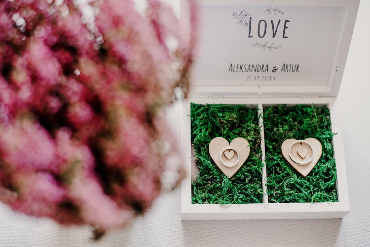 wrzosy na jesienny slub